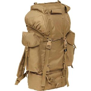 Brandit - Nylon Military Backpack camel one size Rugtas - One size - Bruin