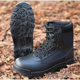 Brandit Zipper Tactical Laars zwart Leer Basics, Festival