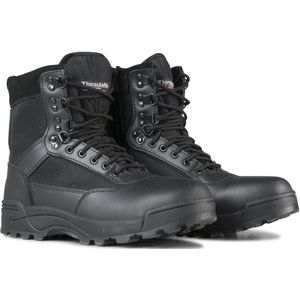 Brandit Schuh Zipper Tactical Boot in Black-44