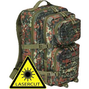 Rugzak Brandit US Cooper Lasercut Large Flecktarn 40L