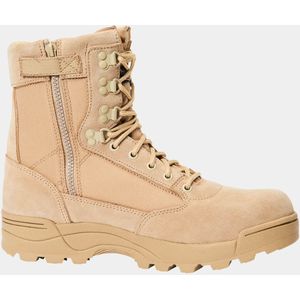 Brandit - Tactical - Motorschoenen - Camel - Cordura Versterkt Nylon en Leer