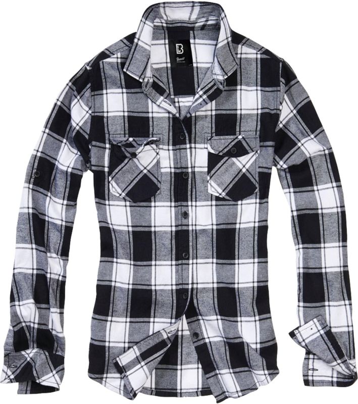 Brandit Langarmhemd "Brandit Damen Amy Flanell Shirt GIRLS", (1 tlg.)