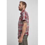 Brandit - Roadstar - Overhemden - Rood/Zwart/Wit