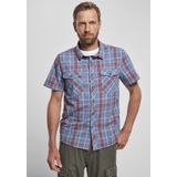 Overhemd - Roadstar - Geruit - Katoen - Normale Pasvorm - Kwartmouw