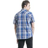 Overhemd - Roadstar - Geruit - Katoen - Normale Pasvorm - Kwartmouw