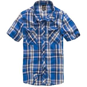 Brandit - Roadstar Overhemd - Blauw - 100% Katoen