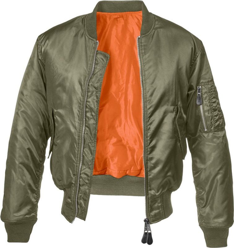 Brandit MA1 Bomber jacket Zwart