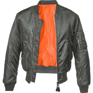 Brandit MA1 Bomber Antraciet Grijs Jas Heren