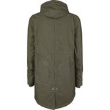 Tussenjassen - Effen - Licht Gevoerd - Met Capuchon en Verstelbare Taille