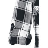 Brandit Flanellen Overhemd voor Meisjes - Zwart/Wit