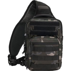 Brandit US Cooper Sling Assault Pack One Strap Rugzak, Donker camouflagepatroon, Klassiek
