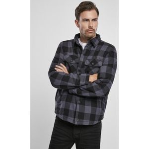 Tussenjas - Gevoerd - Recht Model - Katoen - Geruit - Losse Pasvorm