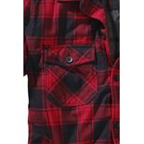 Carhartt - Flannel Fleece Lined Hooded Shirt - Oxblood - Katoen