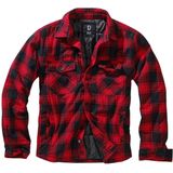 Carhartt - Flannel Fleece Lined Hooded Shirt - Oxblood - Katoen