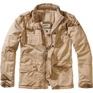 Brandit - Britannia Winter Jacket - Beige - 100% Katoen