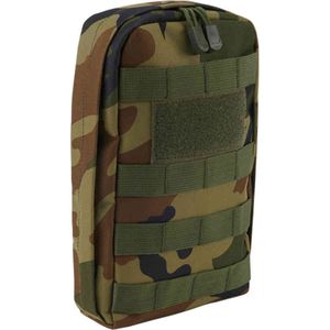 Brandit Molle-Pouch Kleine tas, Woodland-Snake, eenheidsmaat voor volwassenen (unisex), woodland snake, Eén maat