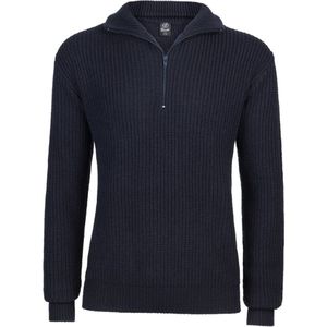 Brandit Gebreide trui - Marine Troyer - S tot 4XL - voor Mannen - navy