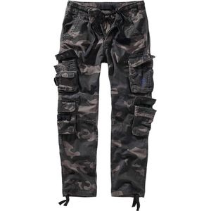 Brandit - Pure Slim Fit Cargobroek - Groen