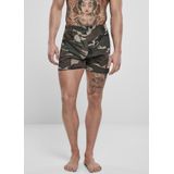 Brandit - Boxershort - Olijf - Huidvriendelijk Katoen - Gulp met Knoopsluiting