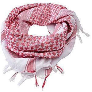 Brandit - Shemag Scarf red/wht one size Sjaal - One size - Rood/Wit