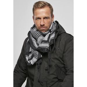 Brandit Brandit Shemag Scarf Shemag sjaal voor heren, Zwart en wit.