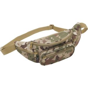 Brandit - Pocket Hip Bag tactical camo one size Heuptasje - One size - Bruin/Groen
