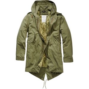 Brandit M51 US Parka - Olijfgroen - Fishtail met Capuchon