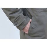 Brandit - Bundeswehr Flag - Werkjas - Groen - 100% Katoen, Uitneembare Wintervoering, Ventilatieopeningen