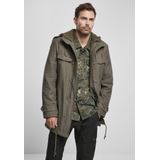 Brandit - Bundeswehr Flag - Werkjas - Groen - 100% Katoen, Uitneembare Wintervoering, Ventilatieopeningen