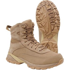 Brandit - New Tractical Bikerlaarzen - Zwart - Suède en Nylon