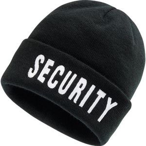Brandit - Security Beanie Muts - One size - Zwart