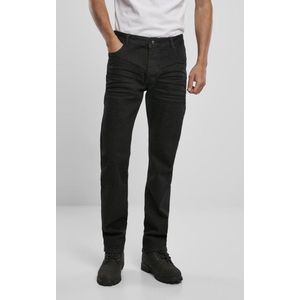 Brandit Mason Denim Broek rechte pijpen/34 inch Zwart