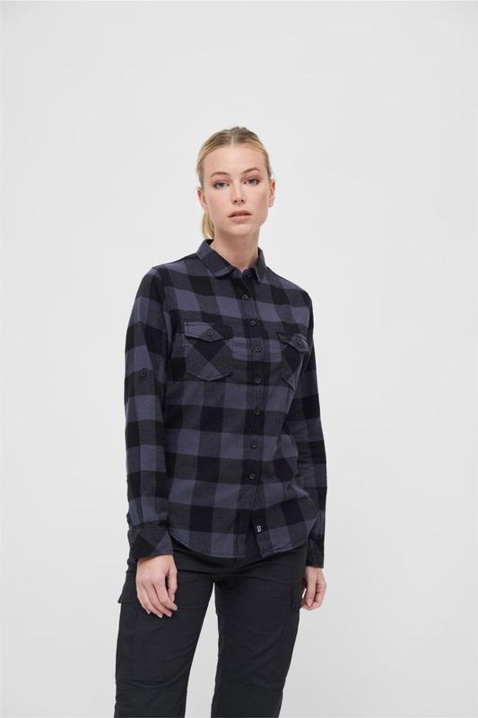 Rockwear - Flanellen Overhemd - Katoen - Ronde Hals - Manchetmouwen