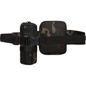 Brandit - waistbeltbag Allround darkcamo Heuptasje - One size - Grijs