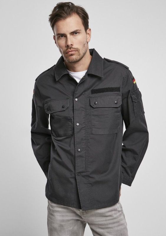 Overhemd - Effen - Col - Normale Pasvorm - Lange Mouw