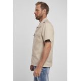 Brandit - Heren Shirt - Beige - Ripstop - Korte Mouw