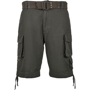 Build Your Brand - Savage - Unisex Shorts - Antraciet - Met Zijzakken