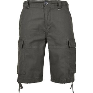 Vintage Shorts korte broek met zijzakken Antraciet