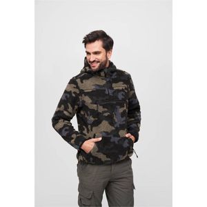 Brandit - Teddyfleece Worker Pullover Jas - Groen