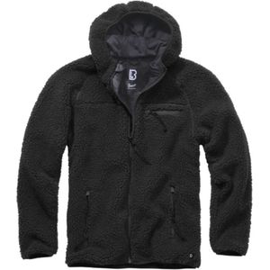 Brandit Teddyfleece Worker Jacket, zwart, 6XL