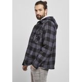 Brandit Lumberjacket Hooded Zwart-Grijs Vest Heren
