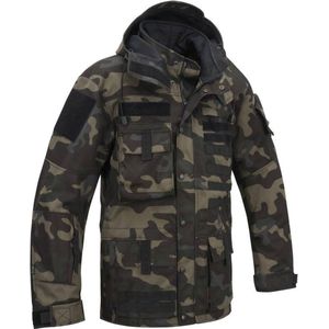 Tussenjas - Cargo-/Fieldjack - Camouflage - Licht Gevoerd - Verstelbare Capuchon