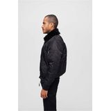 Pilotenjack - Zwart - Nylon - Met Nepbontkraag