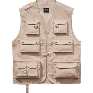 Brandit - Multiple pocket Jacht vest - M - Creme