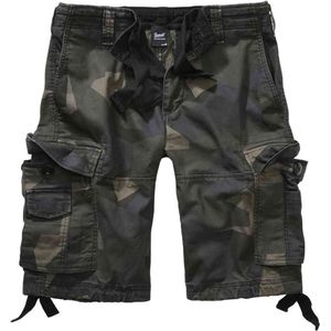 Brandit - Vintage Shorts Basic - Cargoshort - M90 Darkcamo - Katoen