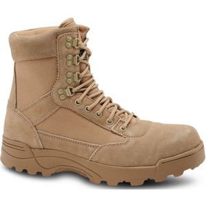 Brandit Tactical laarzen Coyote 9-gaats army trekking outdoor boot werklaarzen, ivoor, 44 EU