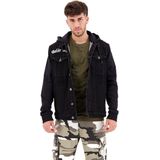 Brandit - Motörhead Cradock - Denim Jack - Zwart - Heren