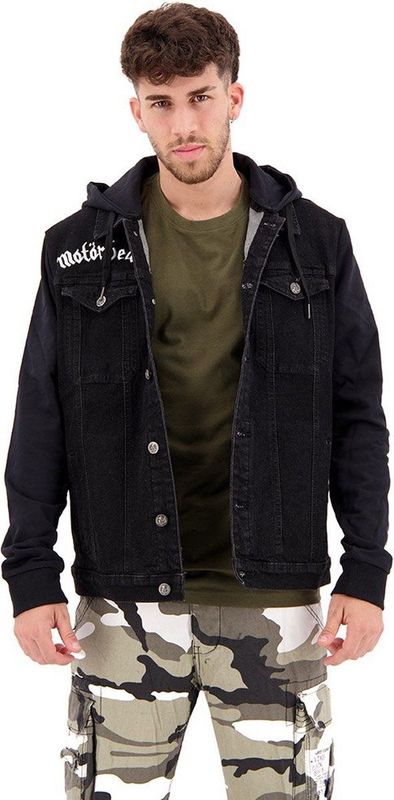 Brandit - Motörhead Cradock - Denim Jack - Zwart - Heren