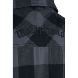 Motörhead Brandit Bastards - Checkshirt Longsleeve zwart-grijs S 100% katoen Band merch, Bands