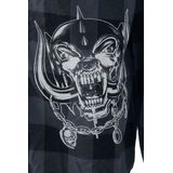 Motörhead Brandit Bastards - Checkshirt Longsleeve zwart-grijs S 100% katoen Band merch, Bands